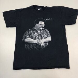 Seinfeld Vintage Tv Show Shirt Medium 90s Movie Promo Comedy Larry David Humor‎